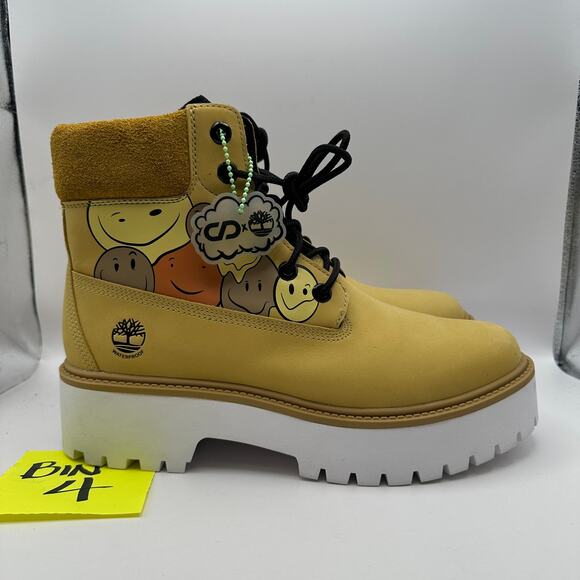 TIMBERLAND Women's 11 RARE Platform boot Shades of Happiness - Picture 7 of 7